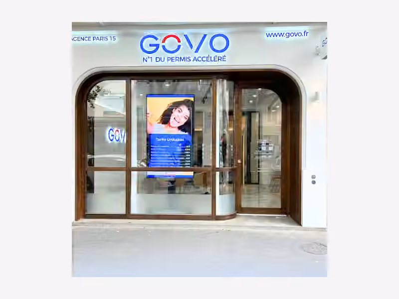 GOVO Auto-Moto École Paris 15 | Permis Accéléré