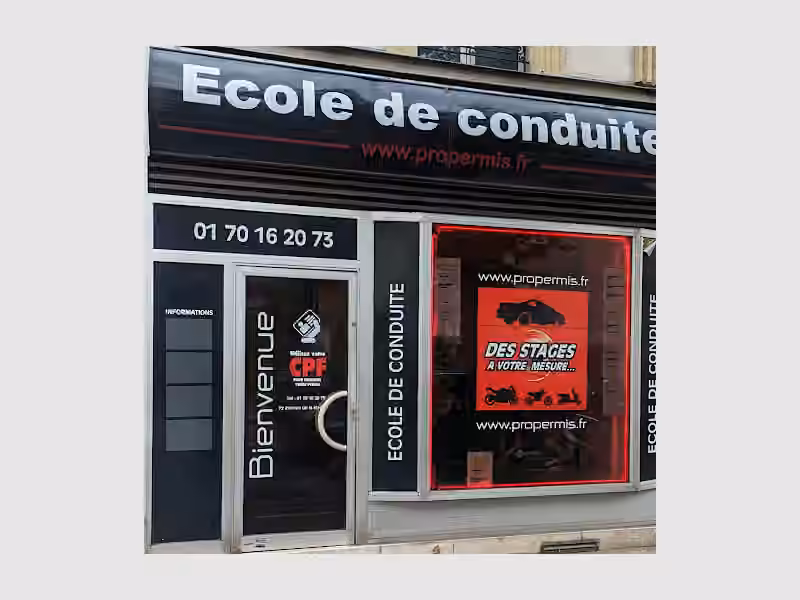 ECOLE DE CONDUITE PRO PERMIS