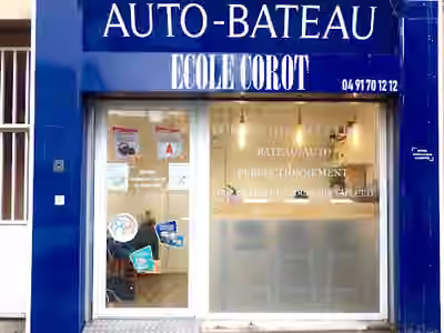 Auto bateau école corot