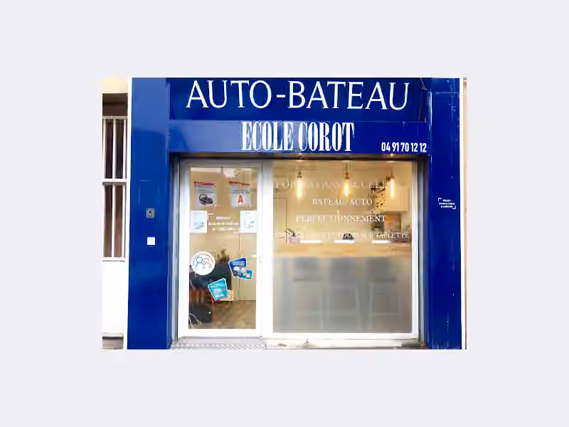 Auto bateau école corot