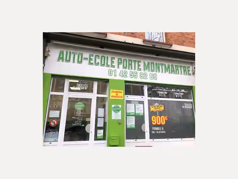 Auto Ecole de la porte de Montmartre